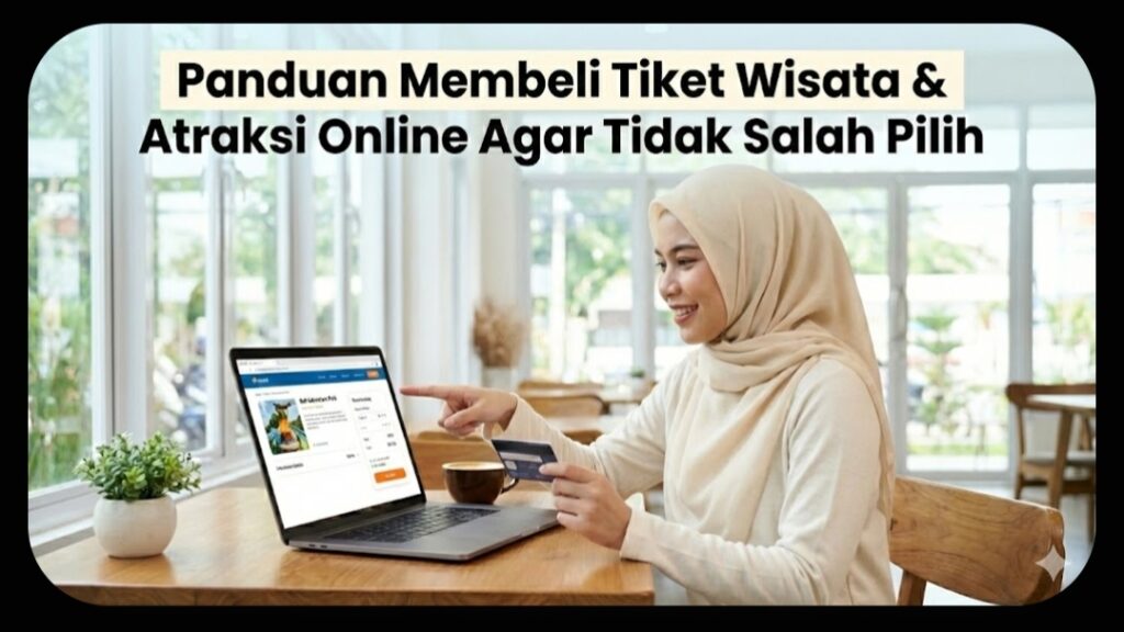 Membeli tiket wisata online