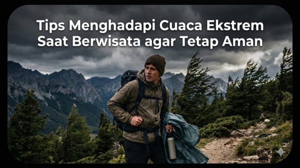 Cuaca ekstrem saat wisata