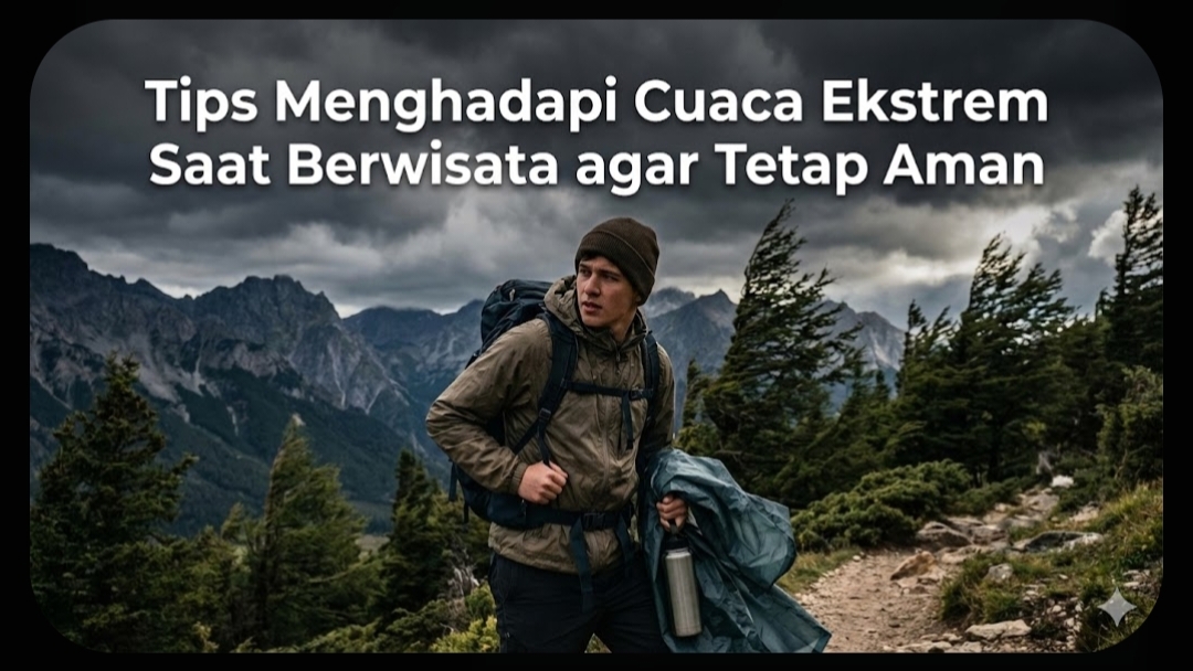 Cuaca ekstrem saat wisata