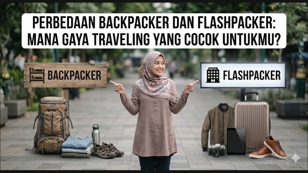 Perbedaan Backpacker dan Flashpacker