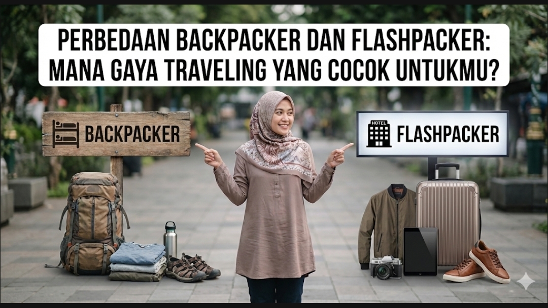 Perbedaan Backpacker dan Flashpacker