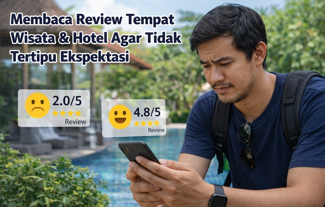 Membaca Review Tempat Wisata & Hotel Agar Tidak Tertipu Ekspektasi