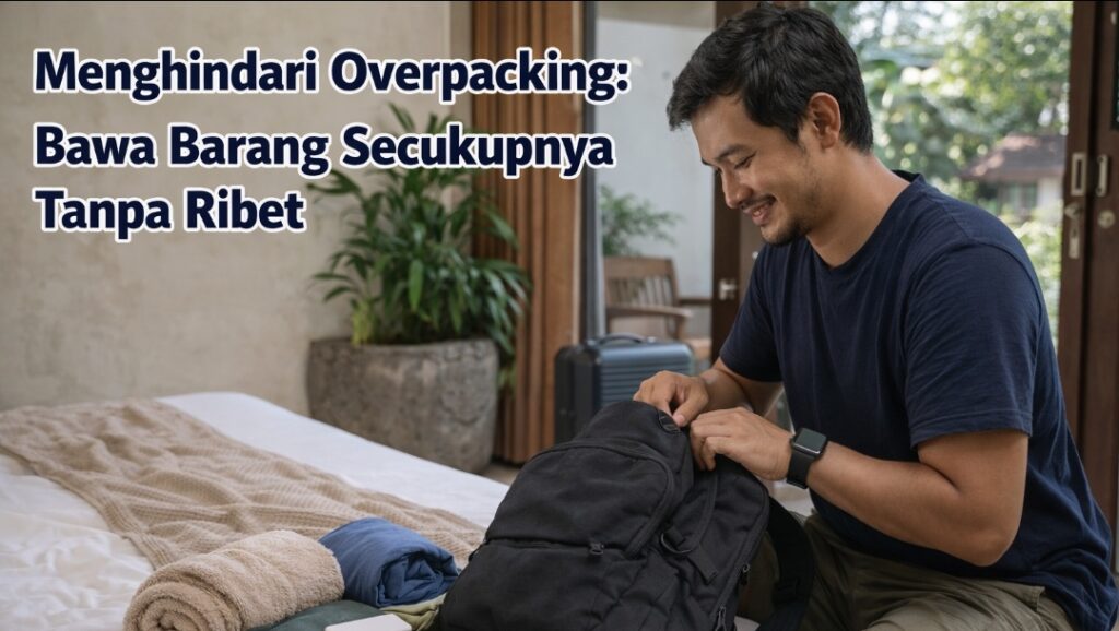 Menghindari Overpacking: Bawa Barang Secukupnya Tanpa Ribet