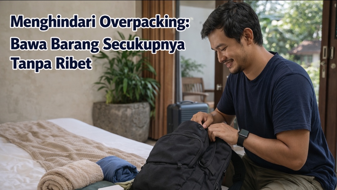 Menghindari Overpacking: Bawa Barang Secukupnya Tanpa Ribet