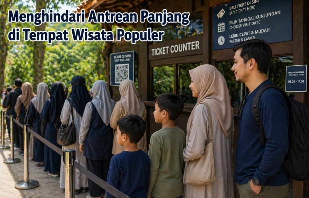 Menghindari Antrean Panjang di Tempat Wisata Populer