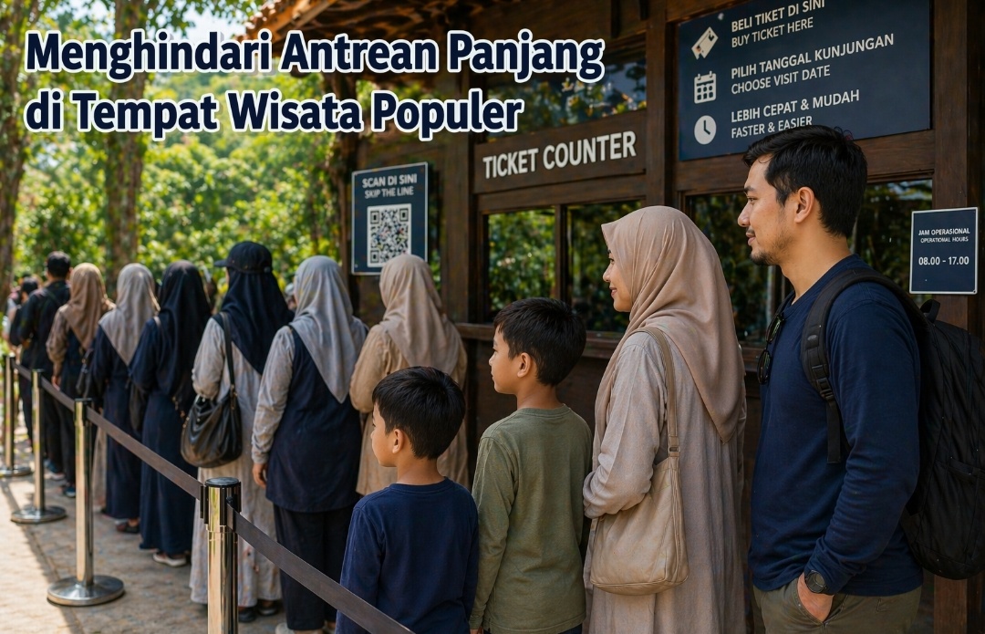 Menghindari Antrean Panjang di Tempat Wisata Populer