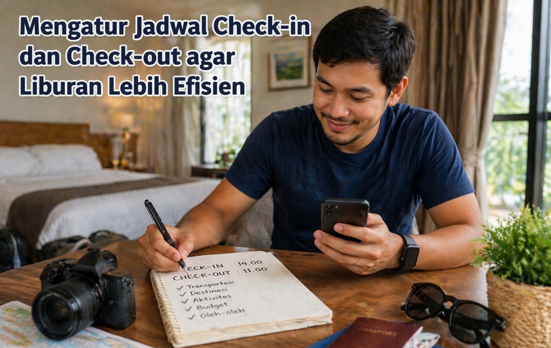 Mengatur Jadwal Check-in dan Check-out agar Liburan Lebih Efisien